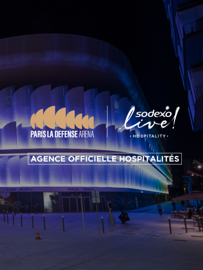 [11:25] alban.deferrieres (Non vérifié) Sodexo Live Hospitality Agence Officielle Hospitalités Paris La Défense Arena  