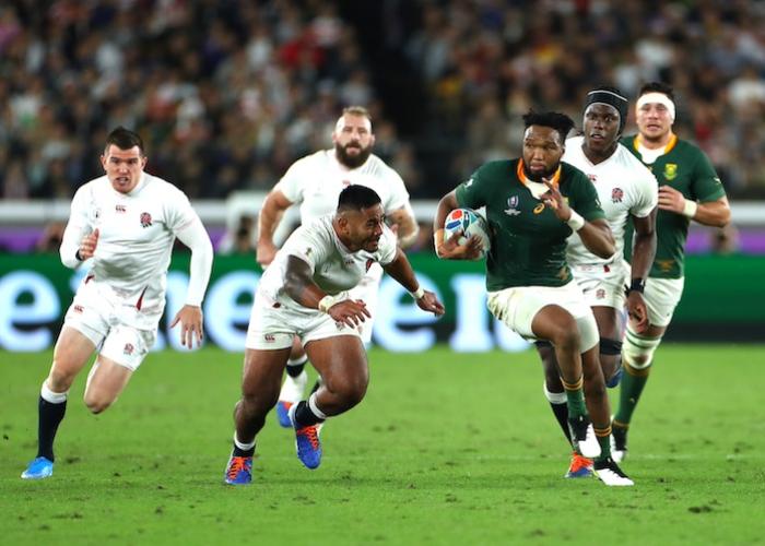 Angleterre contre Afrique du Sud pendant la Coupe du Monde de Rugby 2023